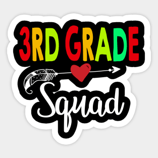 12th Grade Squad Teacher Back To School Sticker